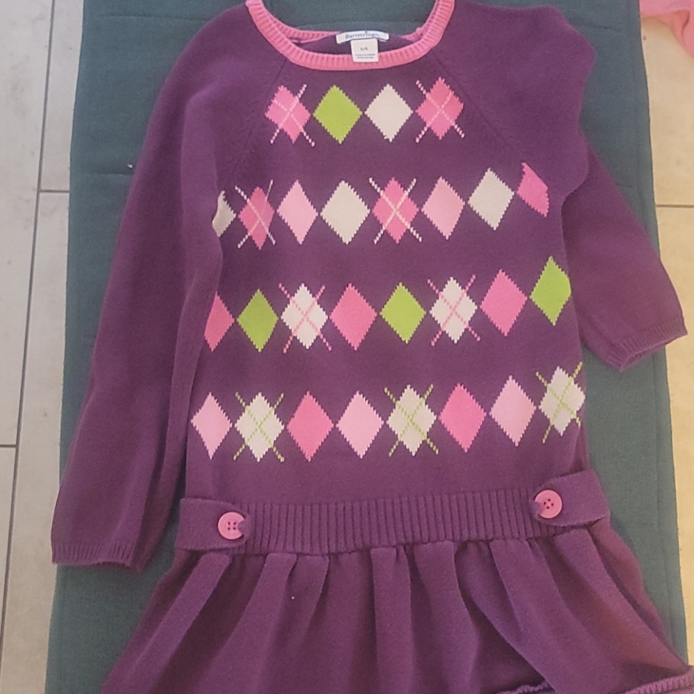 Girls sweater dress